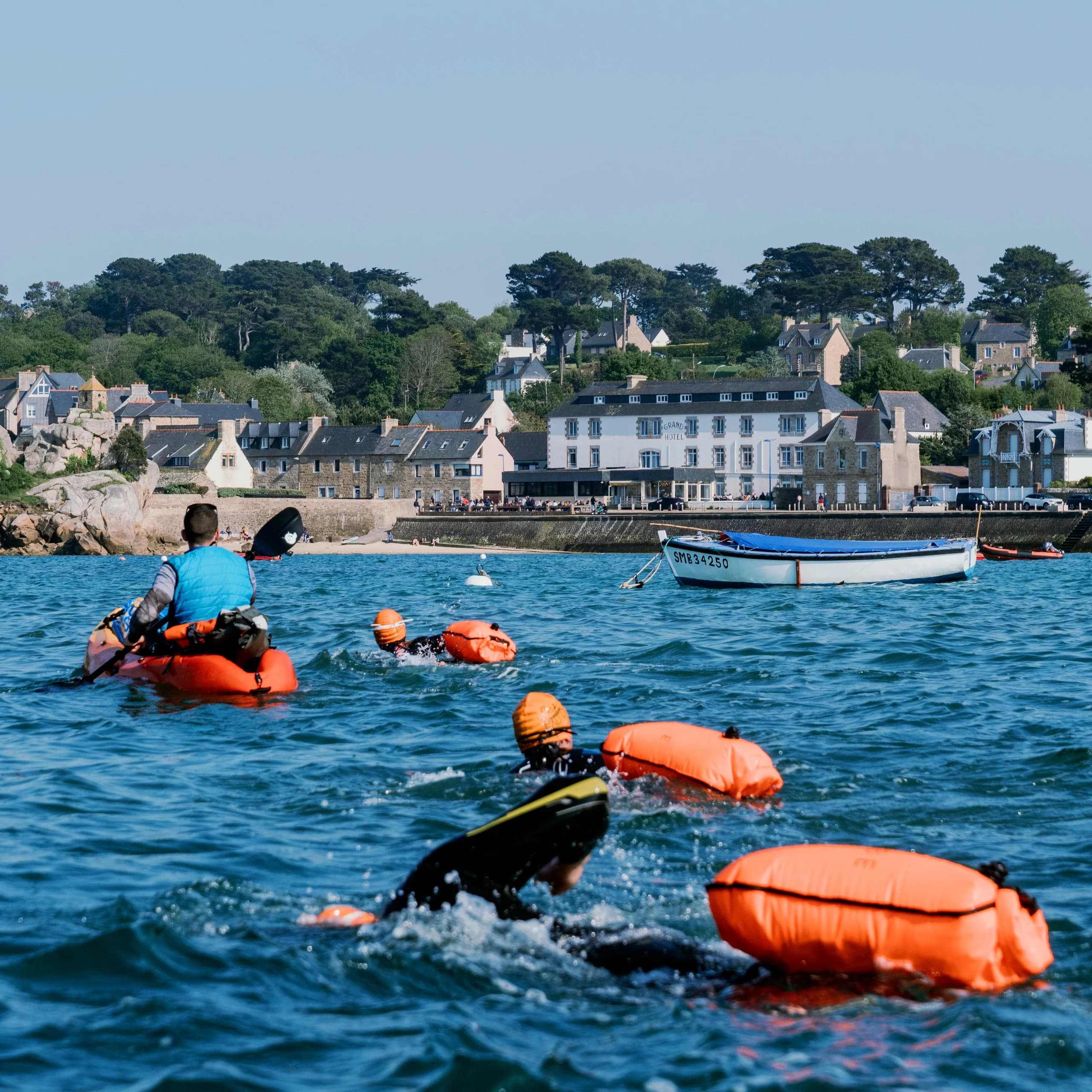 Stage entraînement eau libre - Port-Blanc - image